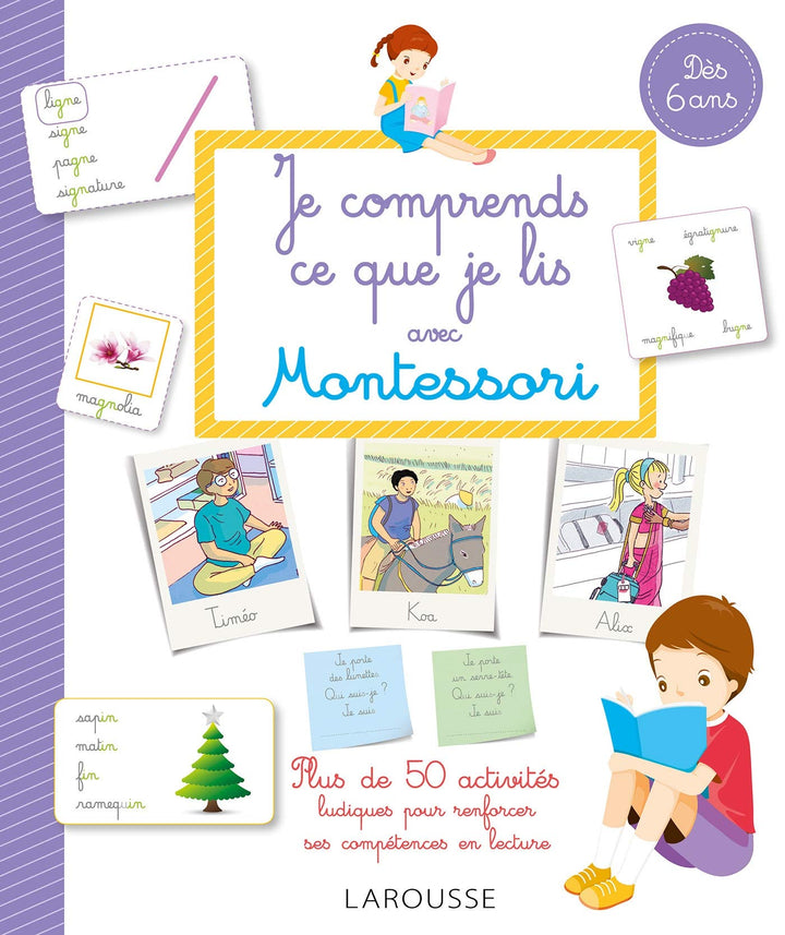 Je Comprends Ce Que Je Lis Avec Montessori 