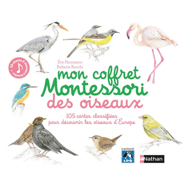 Mon coffret montessori des oiseaux