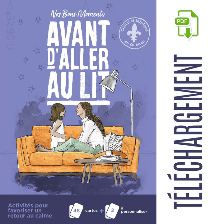 Avant d'aller au lit - nos bons moments (téléchargeable)