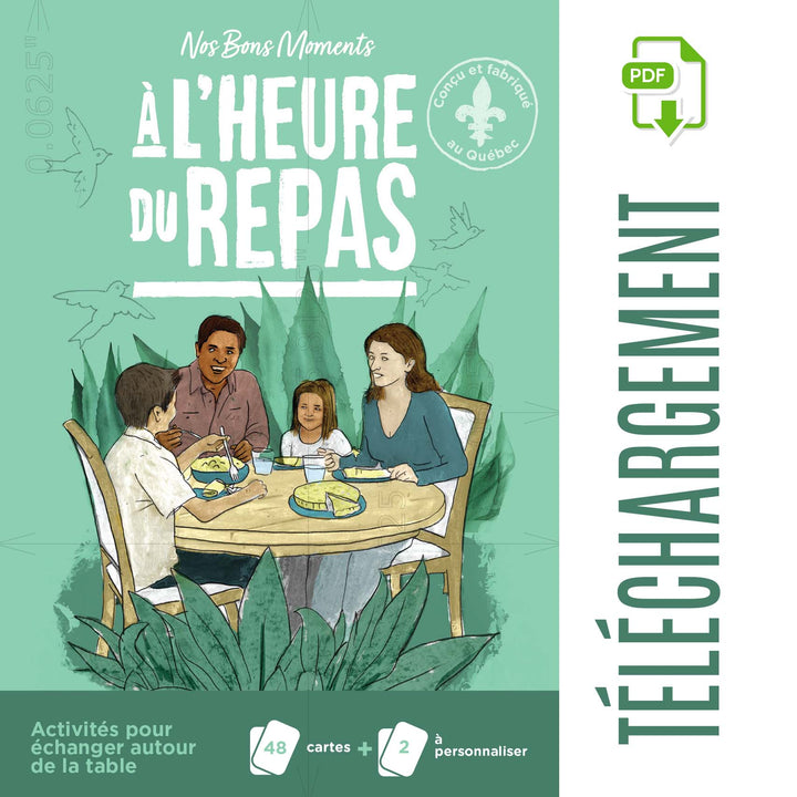 À l'heure du repas - nos bons moments (téléchargeable)