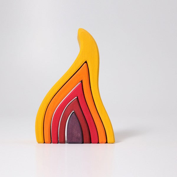 Wooden Flame - 5 Pieces