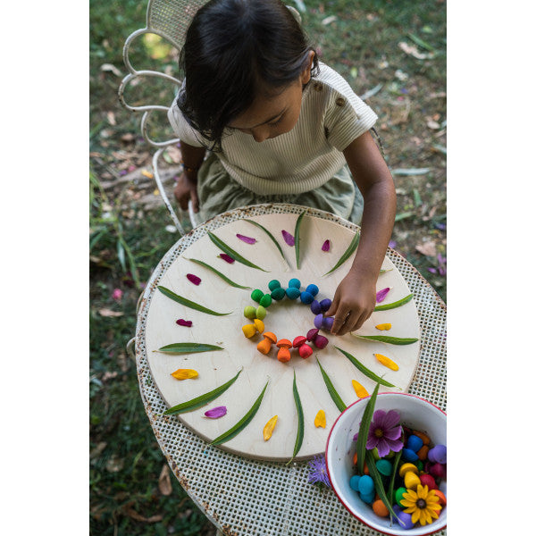 Mandala Rainbow Mushrooms 