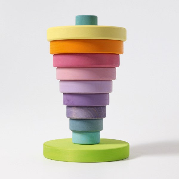 Wooden Stacking Rack - 11 Pieces