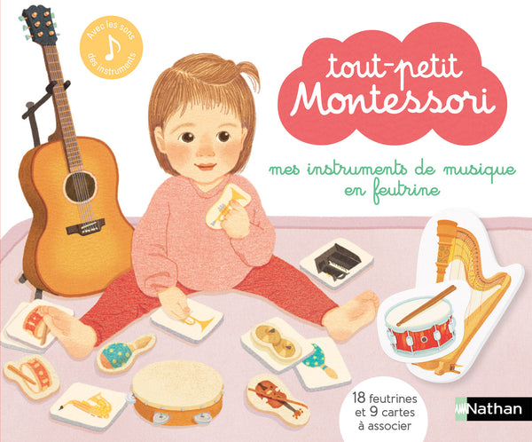 Tom De Sol Coloré 8 Pouces Pour Enfants - Instrument Montessori En Bois Et Cuir - Avec 2 Marteaux - Développe Le Rythme Et La Coordination