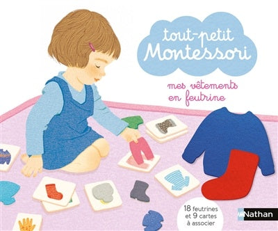 Tout-Petit Montessori - Mes Vetements En Feutrine 